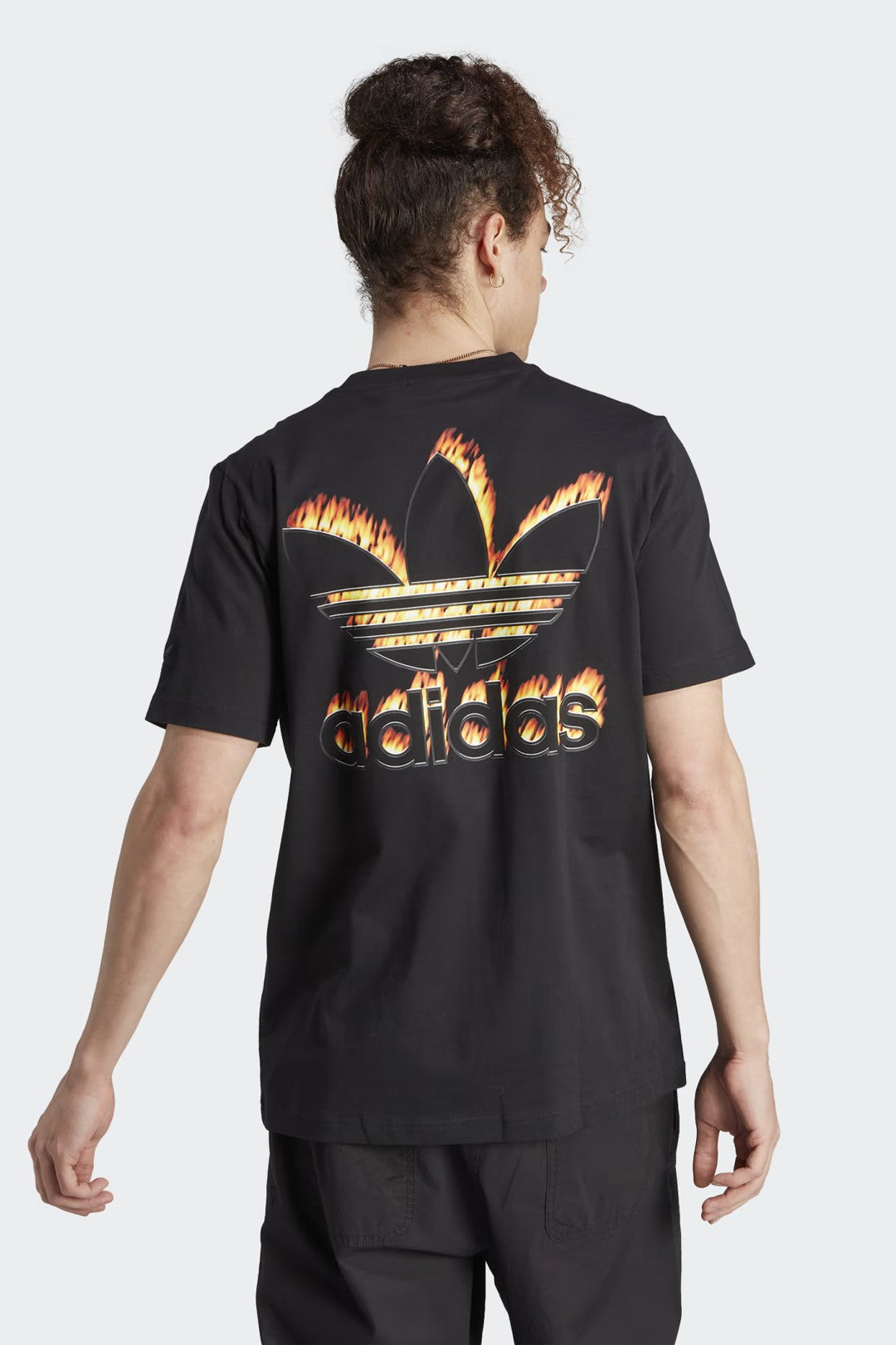 Graphics Fire Trefoil T-Shirt