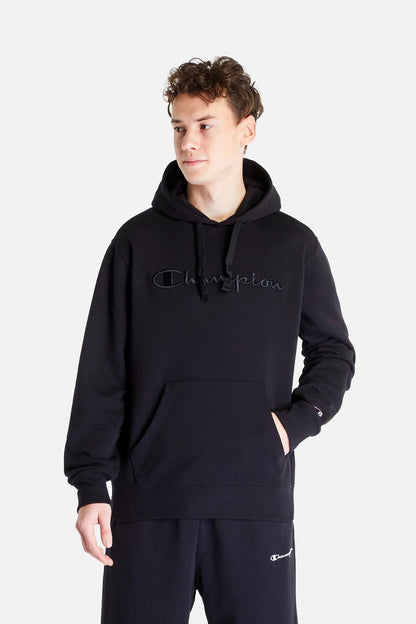 Tonal Embroidery Heavy Cotton Hoodie