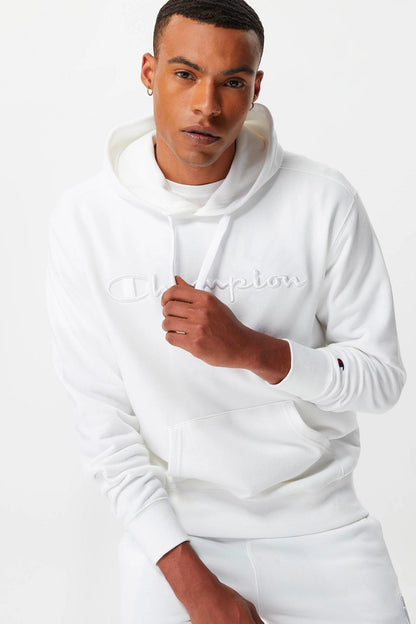 Tonal Embroidery Heavy Cotton Hoodie